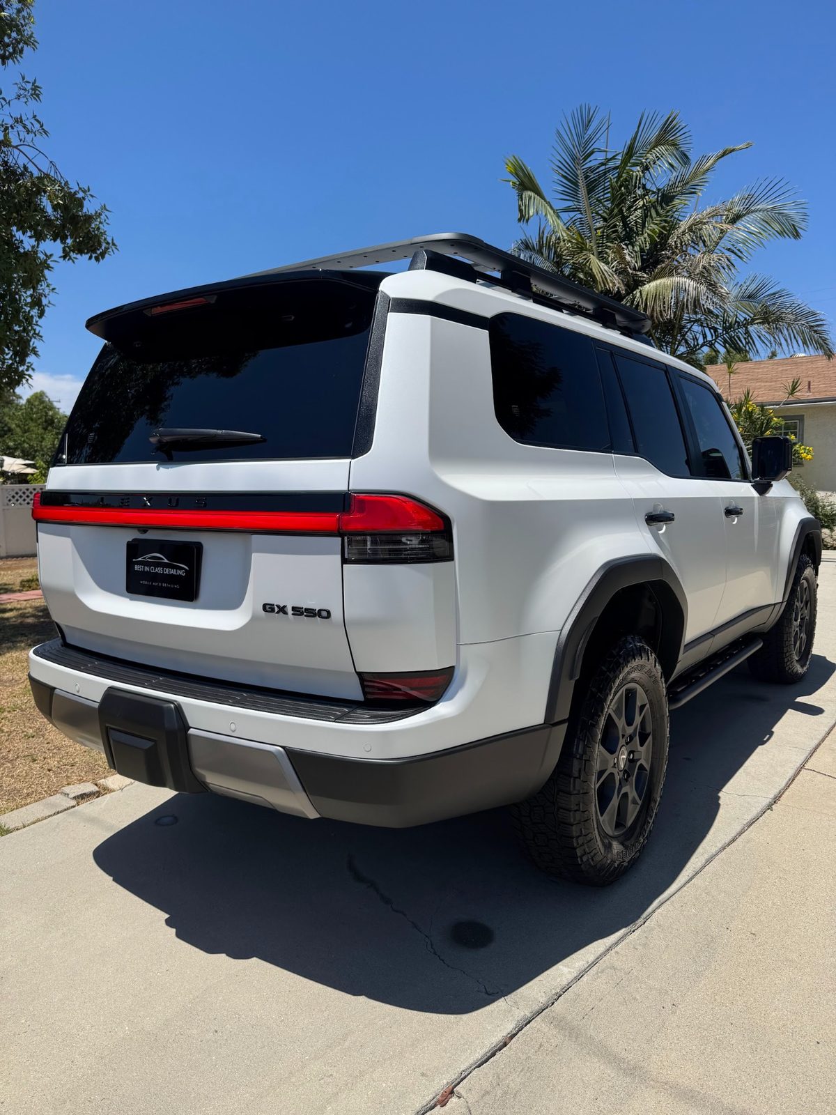Best In Class mobile detailing team working on site